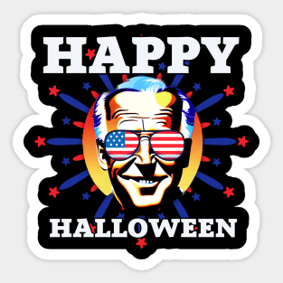 4th Of July Shirts Biden Happy 4th of July Sticker